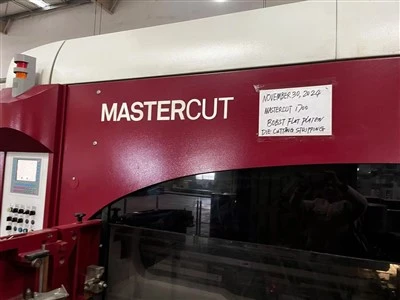 Bobst Flat Die Cutter Mastercut 1700 terpakai